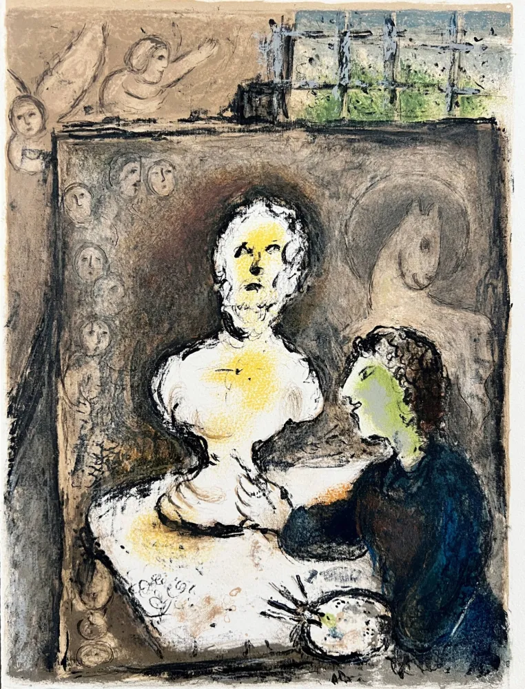 Lithografie Chagall - L'Odyssée, Planche I