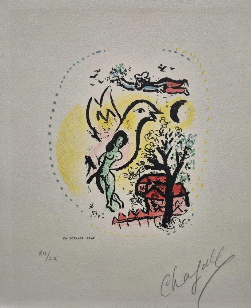 Lithografie Chagall - Vocation