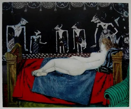 Geïllustreerd Boek Chapelain-Midy - CATOGUE EXPOSITION JAPON et 3 Lettres manuscrites / JAPAN EXHIBITION CATALOG and 3 handwriter letters 