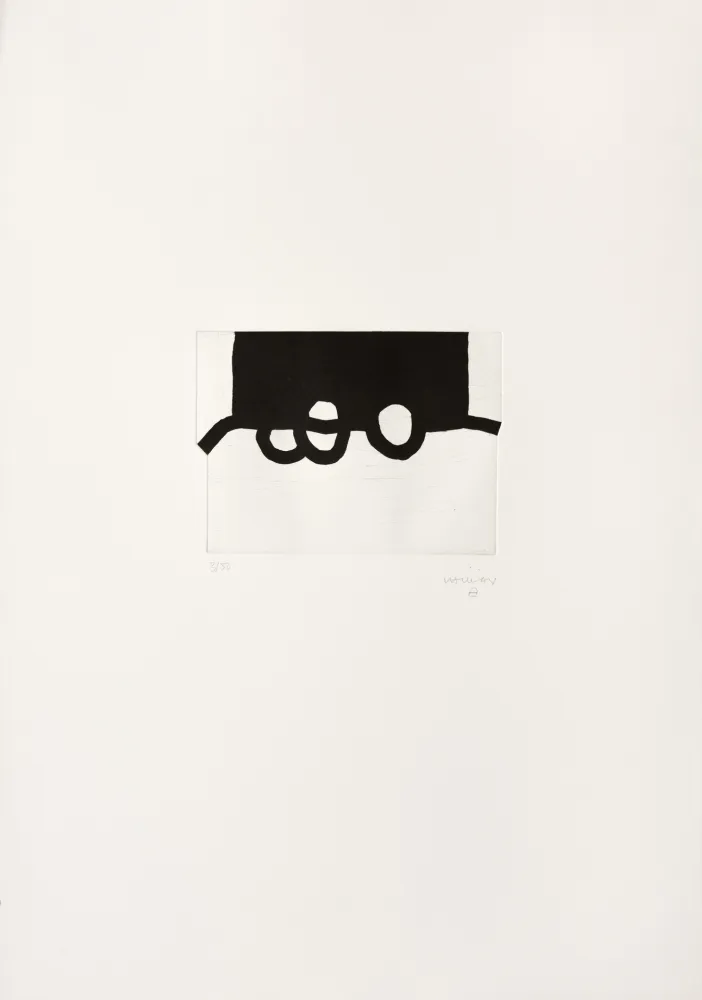Gravure Chillida - Bikaina IV