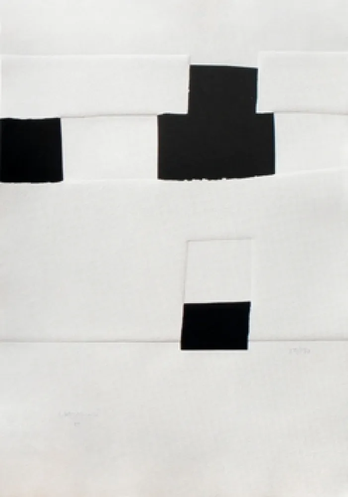 Zeefdruk Chillida - Composition pour les JO