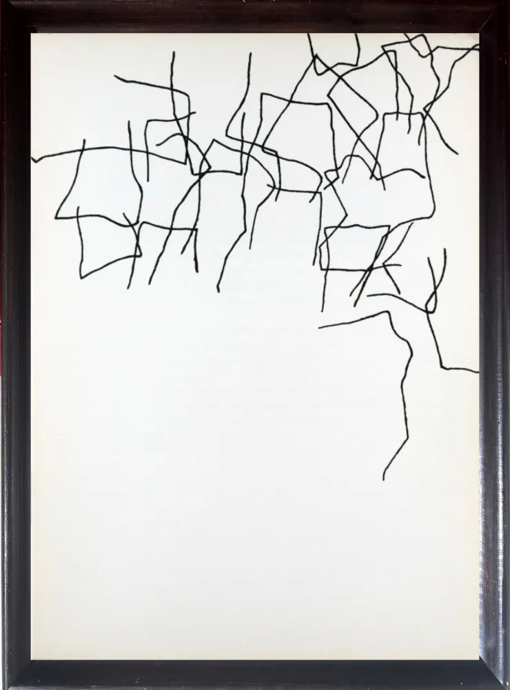 Lithografie Chillida - Derrière le Miroir