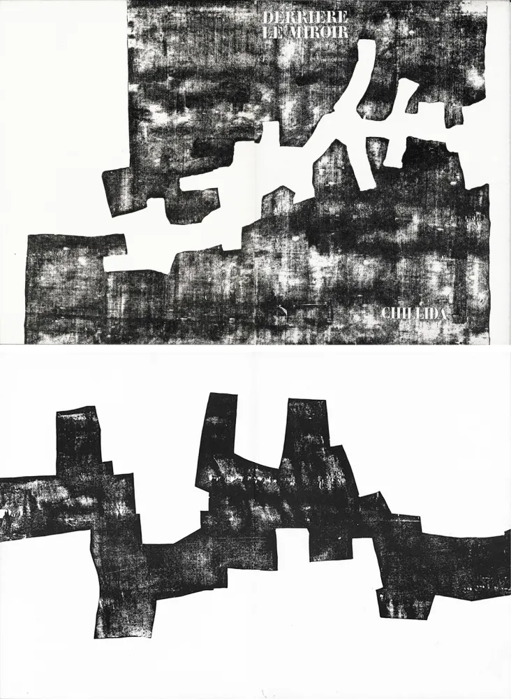 Geïllustreerd Boek Chillida - DERRIÈRE LE MIROIR N° 174. CHILLIDA. Novembre 1968. 