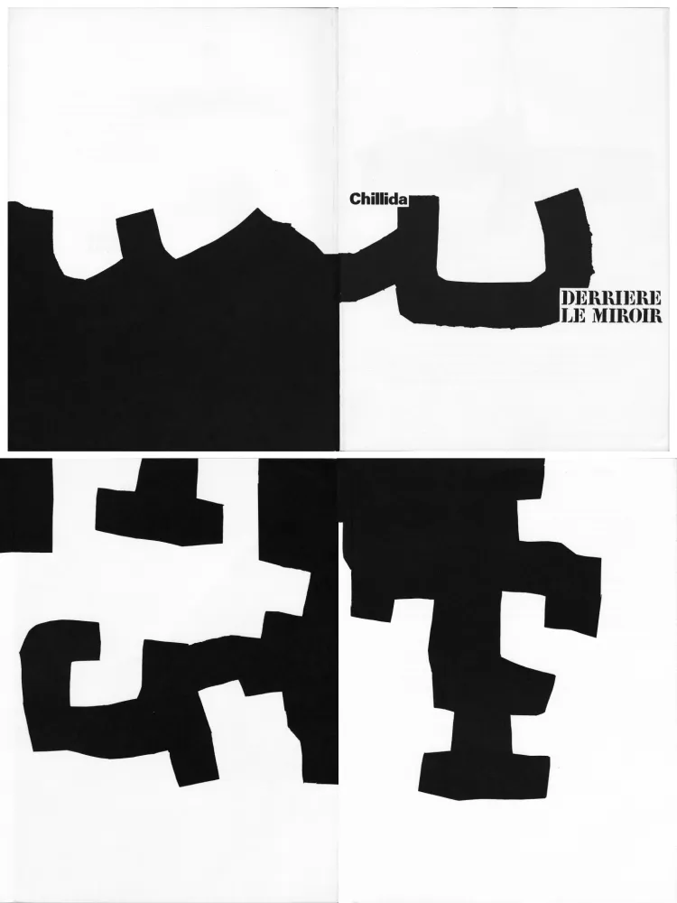 Geïllustreerd Boek Chillida - Derrière le Miroir n° 204 . CHILLIDA . Juin 1973.