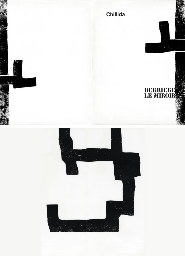 Geïllustreerd Boek Chillida - DERRIÈRE LE MIROIR N°183. CHILLIDA. Février 1970.