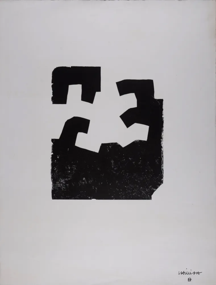 Lithografie Chillida - Idazki, 1971