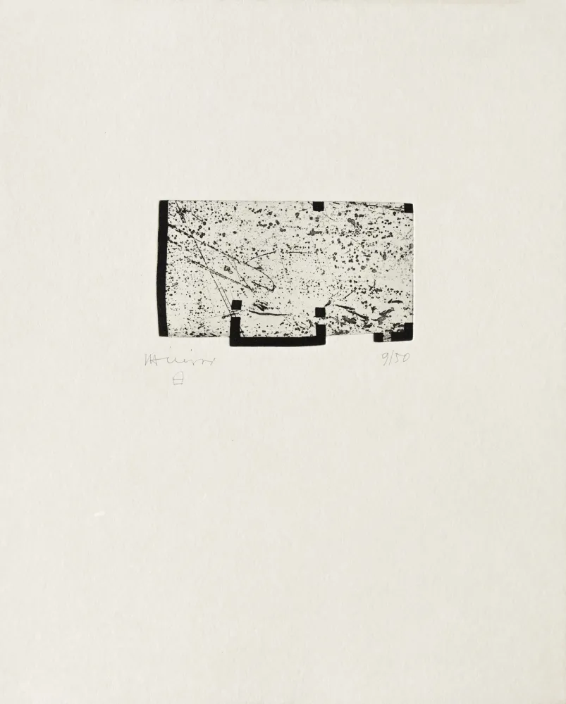 Gravure Chillida - Itsasoratu I