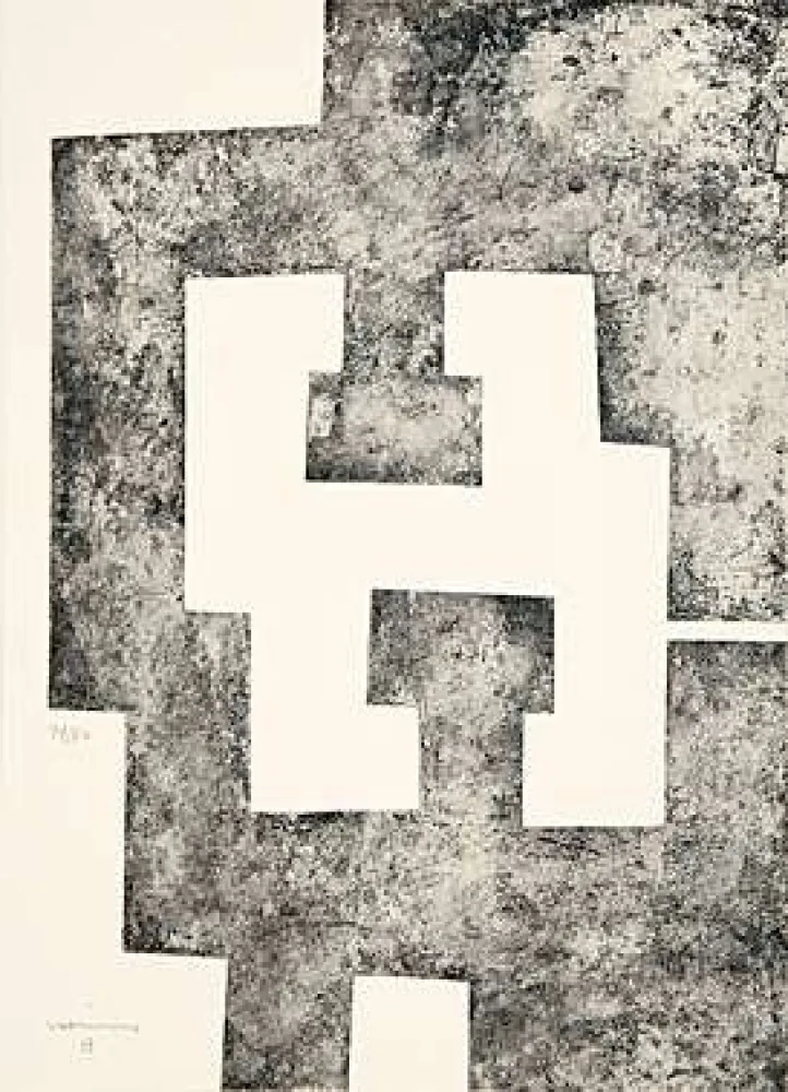 Ets En Aquatint Chillida - La Nuit (le Plus Beau Cadeau)