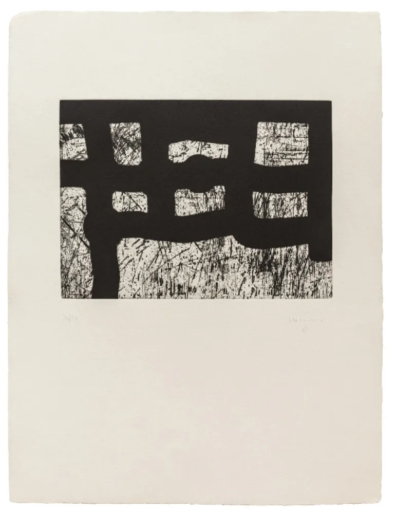 Ets En Aquatint Chillida - Médecin du monde