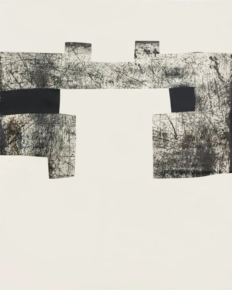 Ets En Aquatint Chillida - Untitled