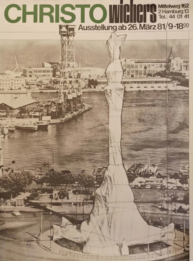 Poster Christo - '' Hamburg ''