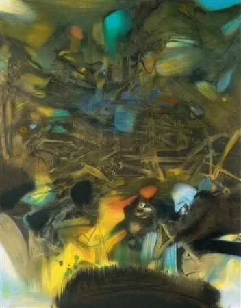 Lithografie Chu Teh Chun  - Abstract composition