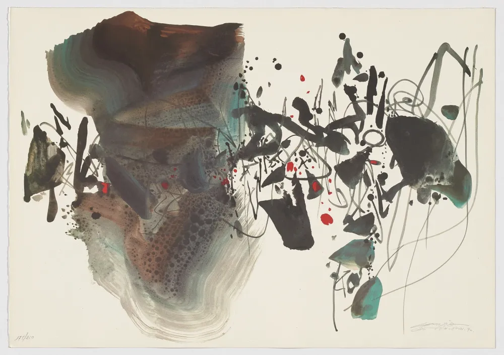 Lithografie Chu Teh Chun  - Untitled