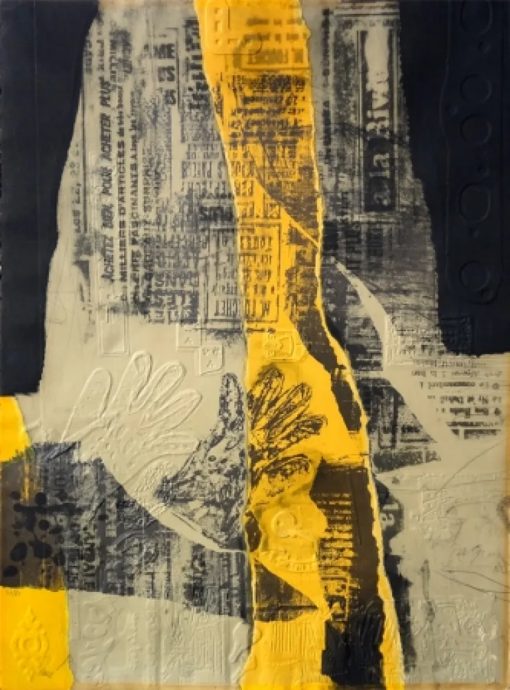 Ets Clavé - Composición con Amarillo