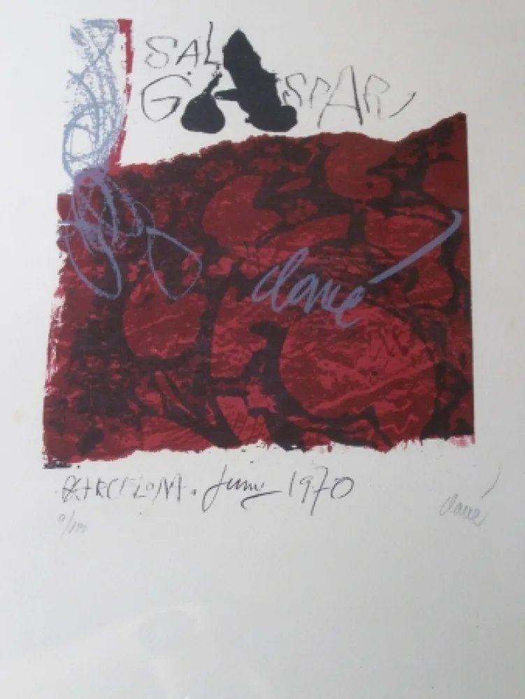 Lithografie Clavé - S/T