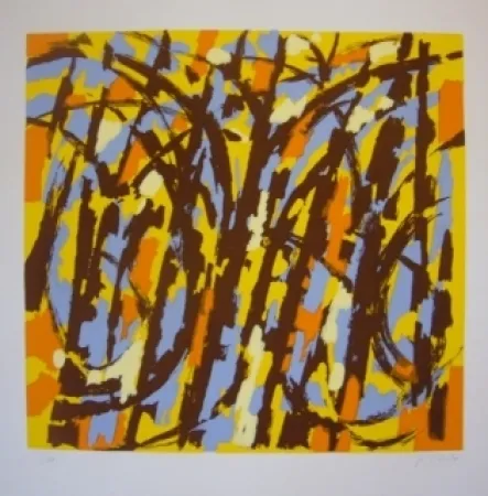 Zeefdruk Clerté - Composition 