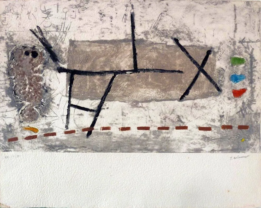 Lithografie Coignard - Sans titre