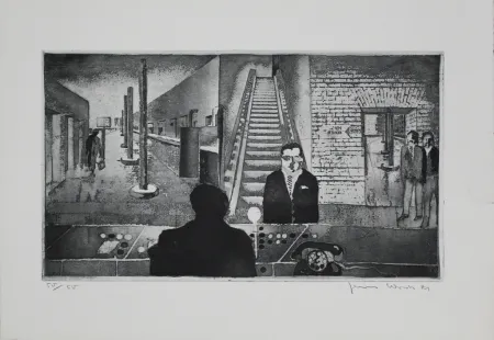 Aquatint Cords - Bahnhof (Train Station)