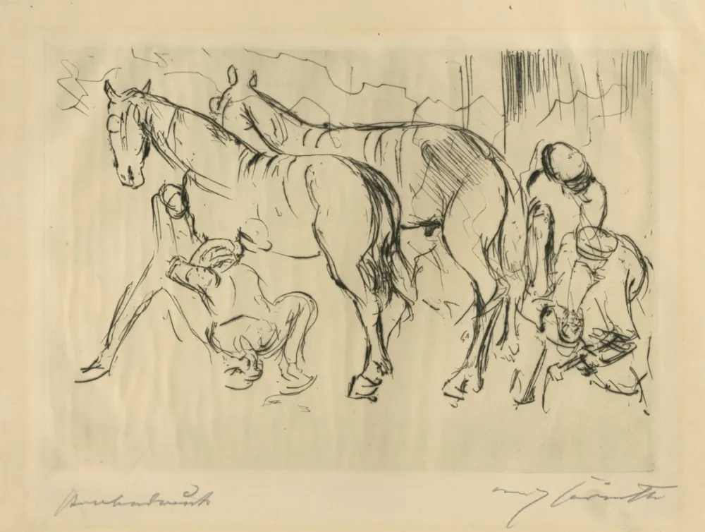 Droge Naald Corinth - In der Schmiede II