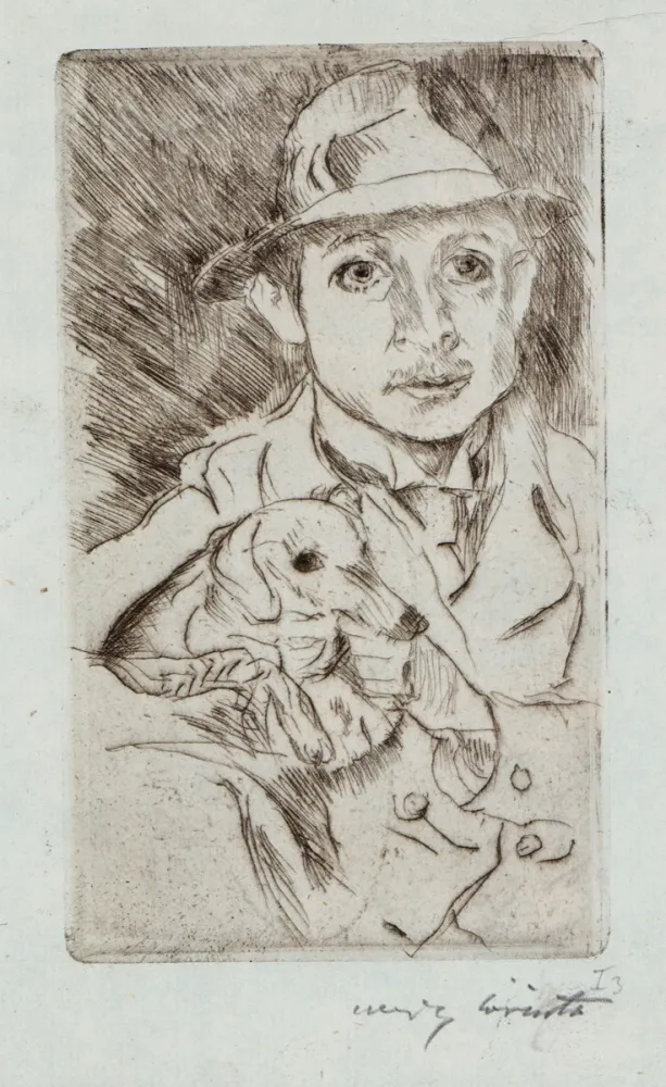 Ets Corinth - Knabe mit Hund