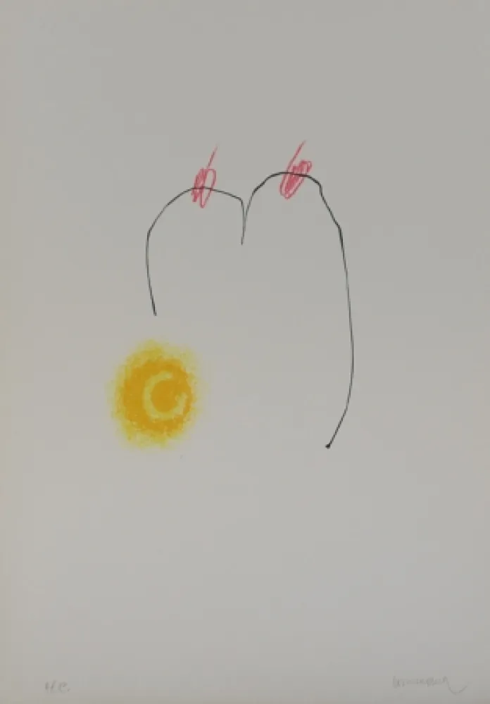 Lithografie Cormenzana - Pas de dansa 2