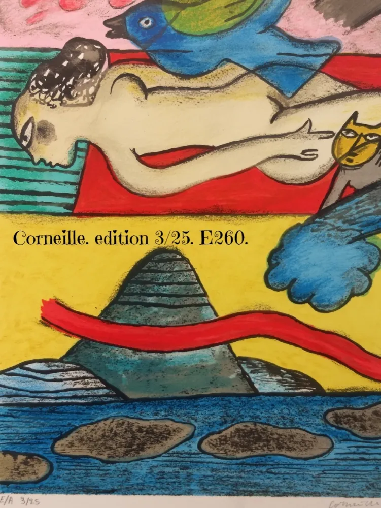 Lithografie Corneille - EA 3/25