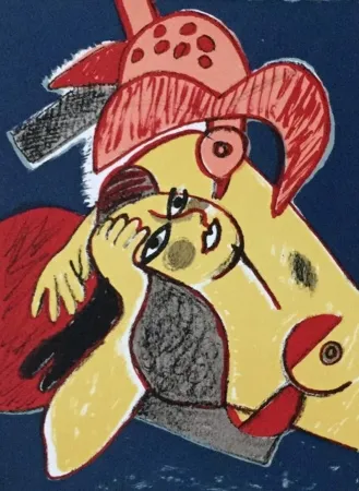 Lithografie Corneille - Enchantementdes jours 2