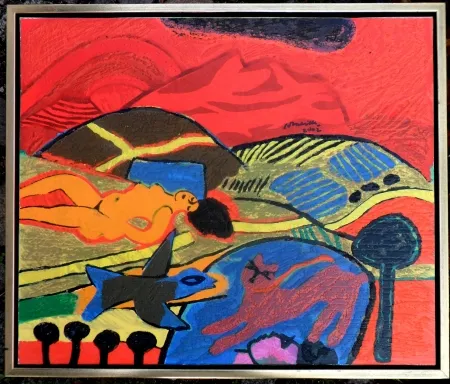 Zeefdruk Corneille - Les femmes de la bible V