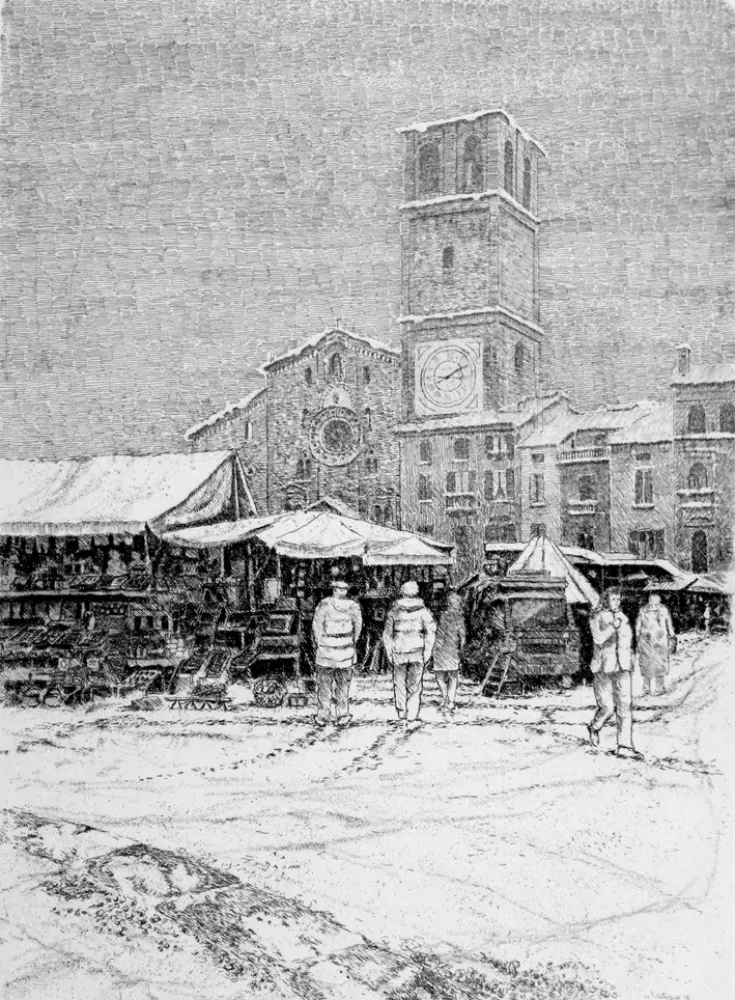 Ets Cotugno  - Bancarelle al mercato a Lodi