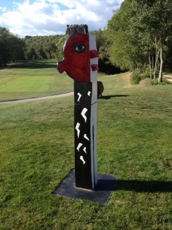 Keramiek Coville - Totem double face