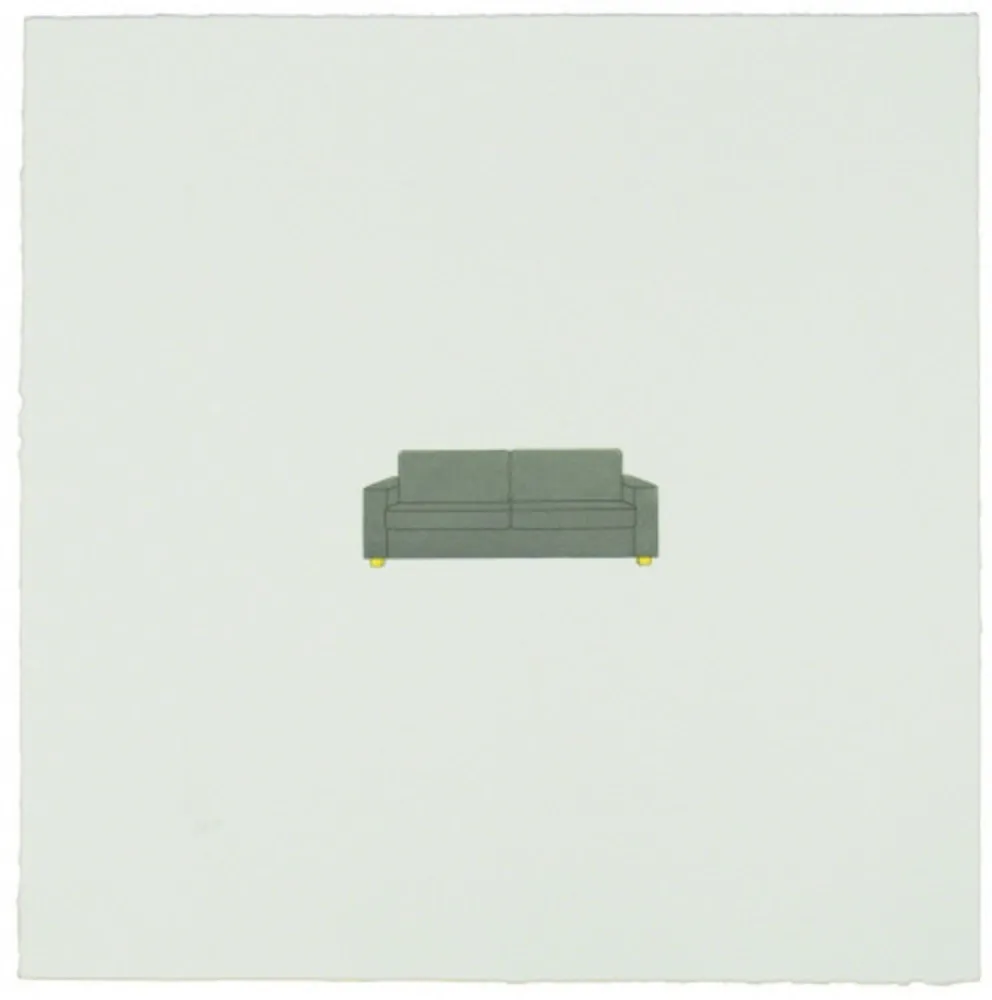 Gravure Craig-Martin - The Catalan Suite II - Sofa