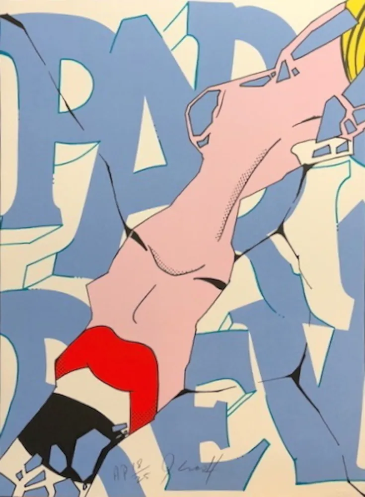 Zeefdruk Crash - Paris Review