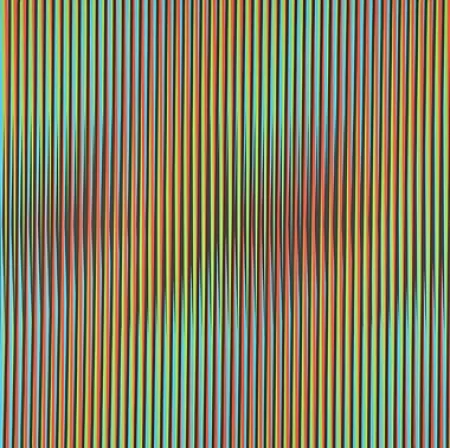 Lithografie Cruz-Diez - Viernes