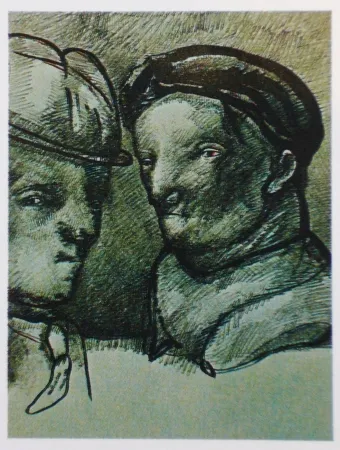 Lithografie Cuevas - Joan Prats 1982