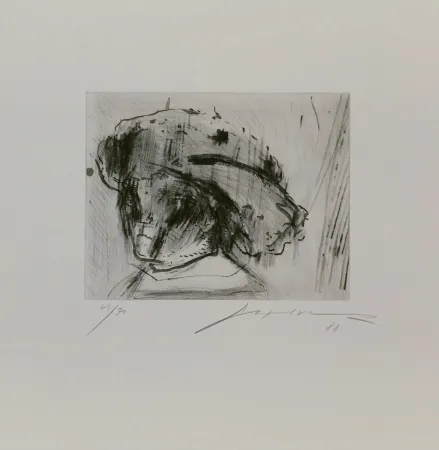 Gravure Cuevas - REMBRANDT AS A CHILD