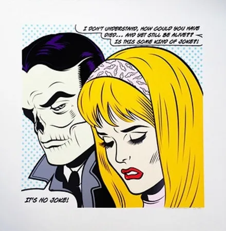 Zeefdruk D-Face - No Joke