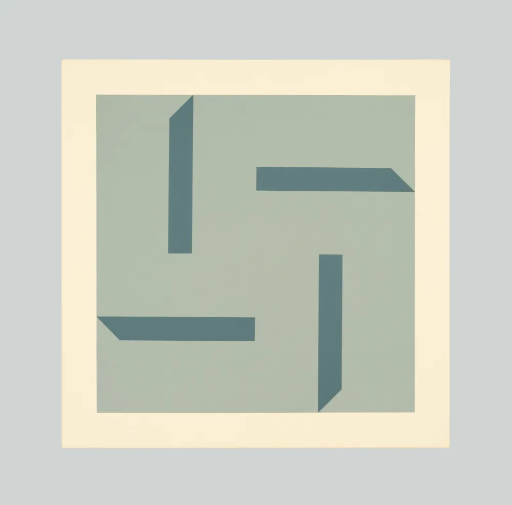 Zeefdruk Dadamaino - Composizione