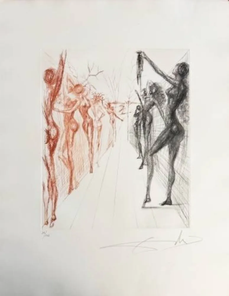 Droge Naald Dali - Femmes dans les vagues (Women in the Waves)