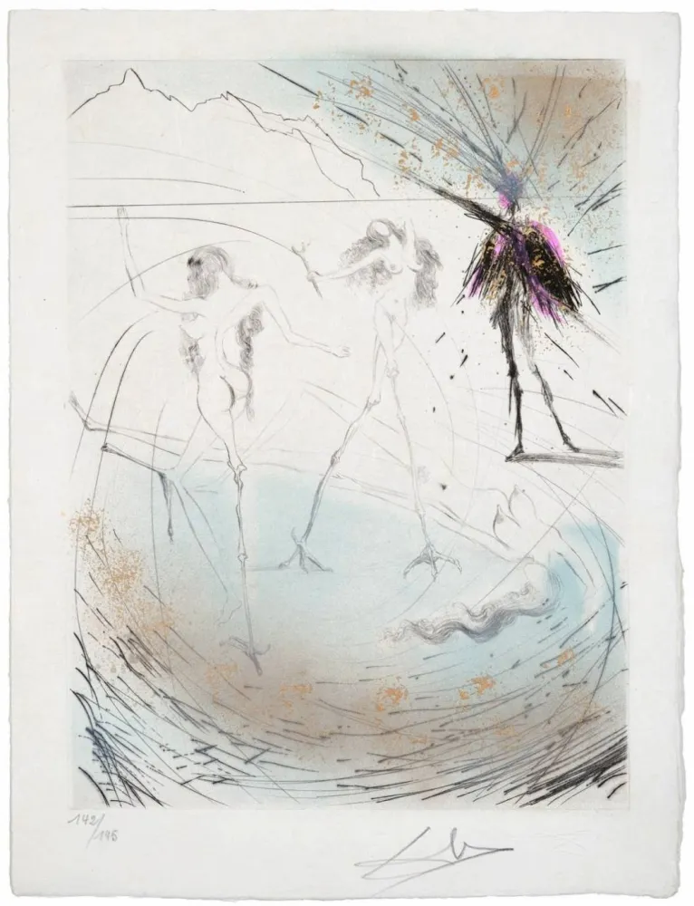 Droge Naald Dali - Femmes poules (Hen Women)