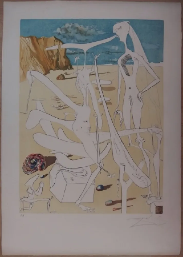 Ets Dali - Infraterrestres adorés par Dali