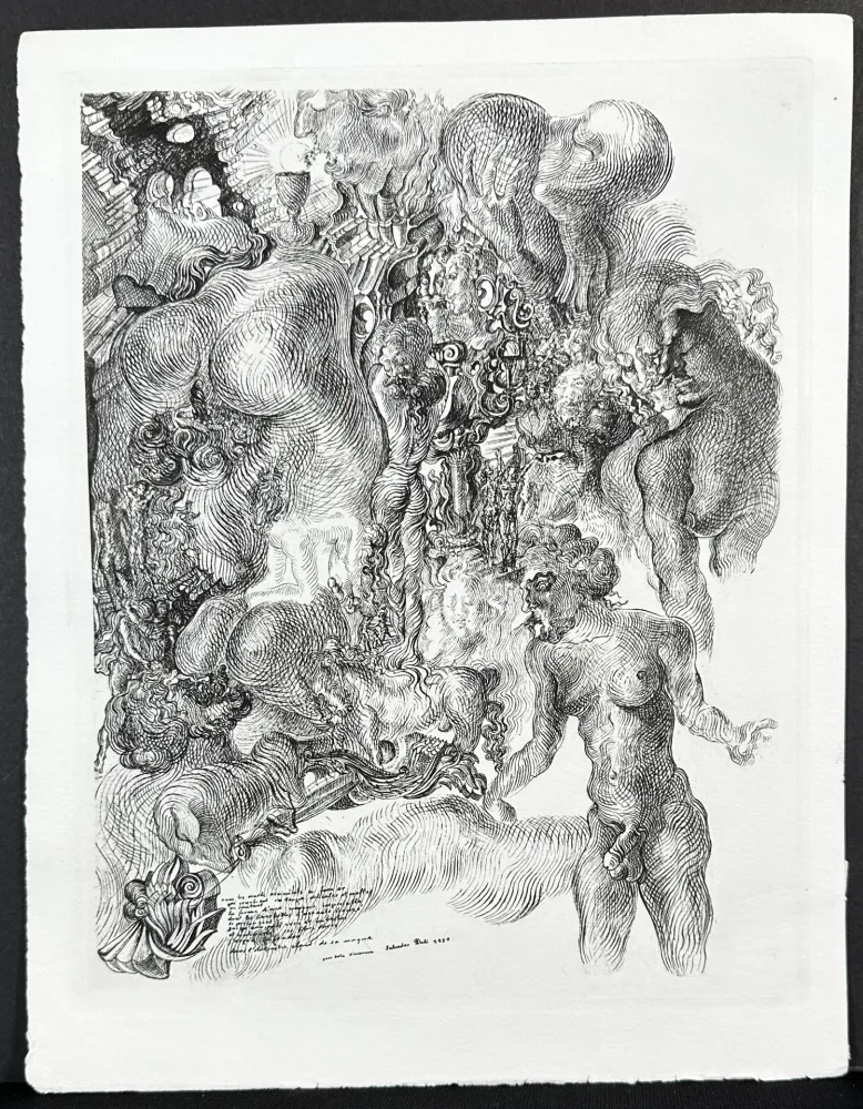 Gravure Dali - La Femme Visible