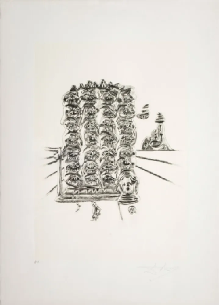 Lithografie Dali - La Genesi