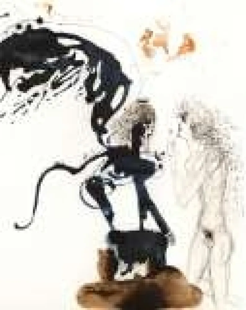 Ets Dali - Oedipus et Sphinx