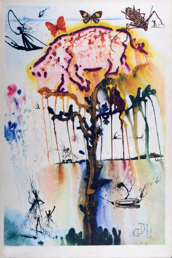 Heliogravure Dali - Pig and Pepper, 1969