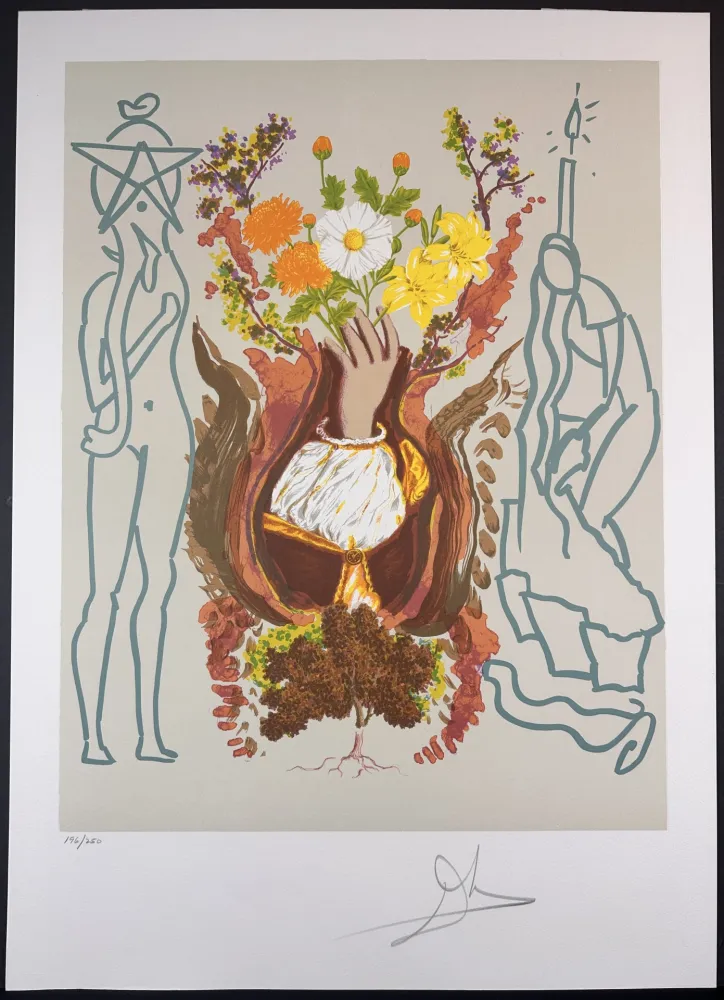 Lithografie Dali - Renaissance With Original Portfolio Case