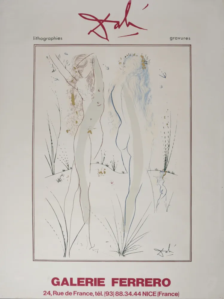 Lithografie Dali - Retour de la Sulamite, circa 1971