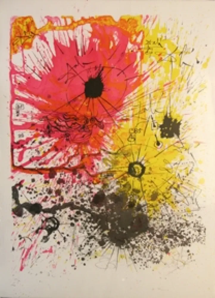 Lithografie Dali - The Lucky Number of Dali