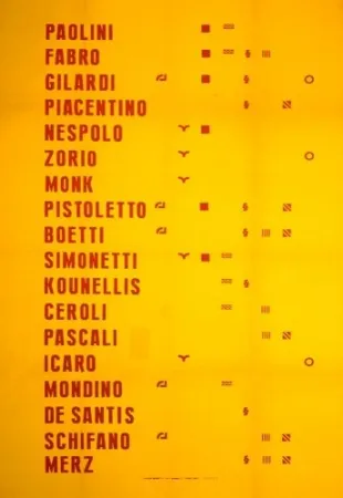 Lithografie De Santis - Manifesto 2017