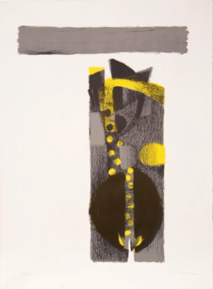 Lithografie De Szyszlo - Sin Titulo