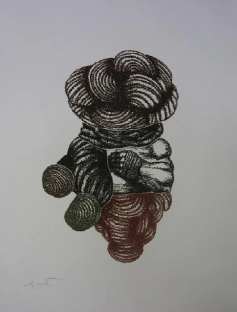 Ets En Aquatint De Vita - Senza titolo